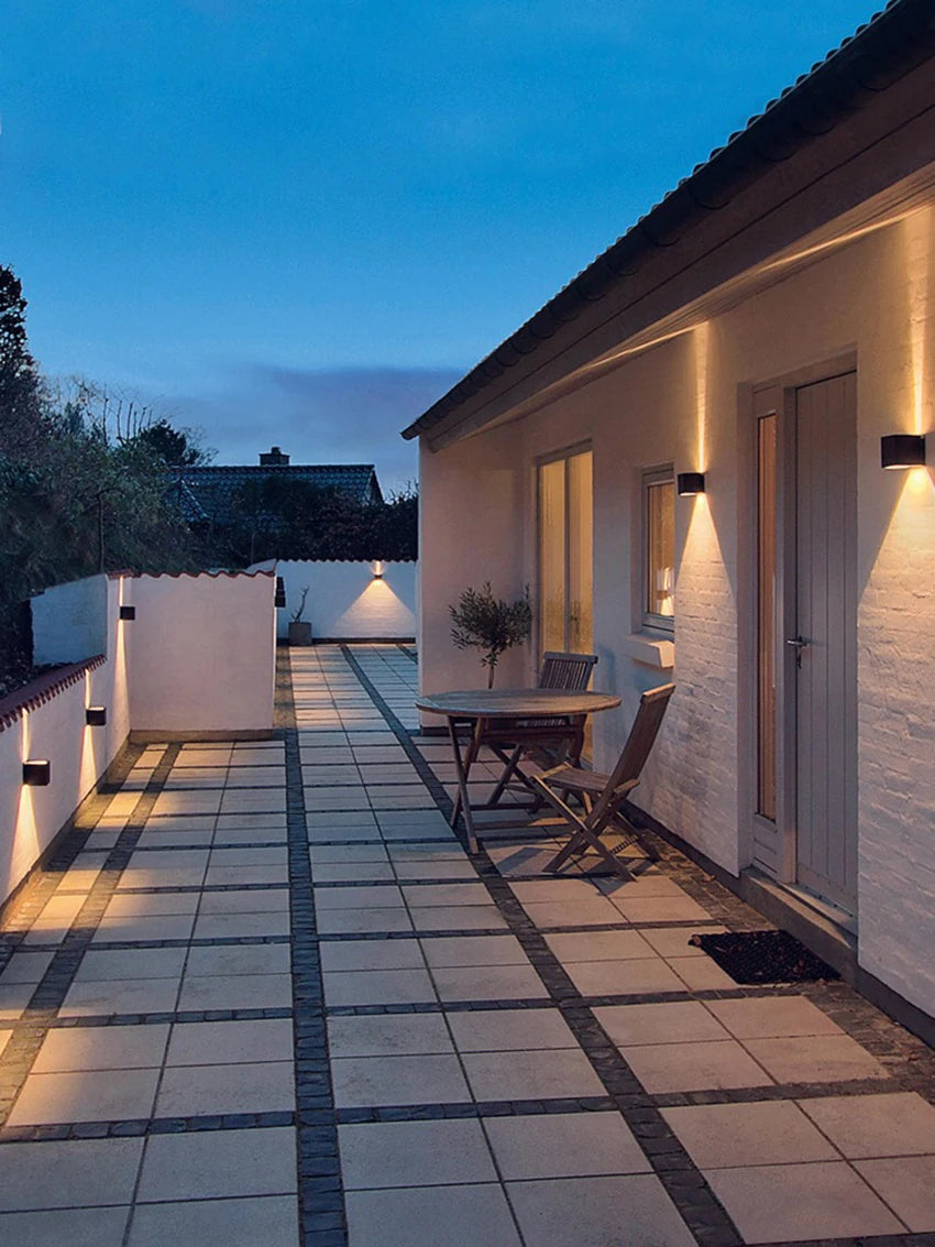 LED Wall Lamp IP65 Waterproof Indoor & Outdoor Aluminum Wall Light Surface Mounted Cube LED Garden Porch Wall Sconce
